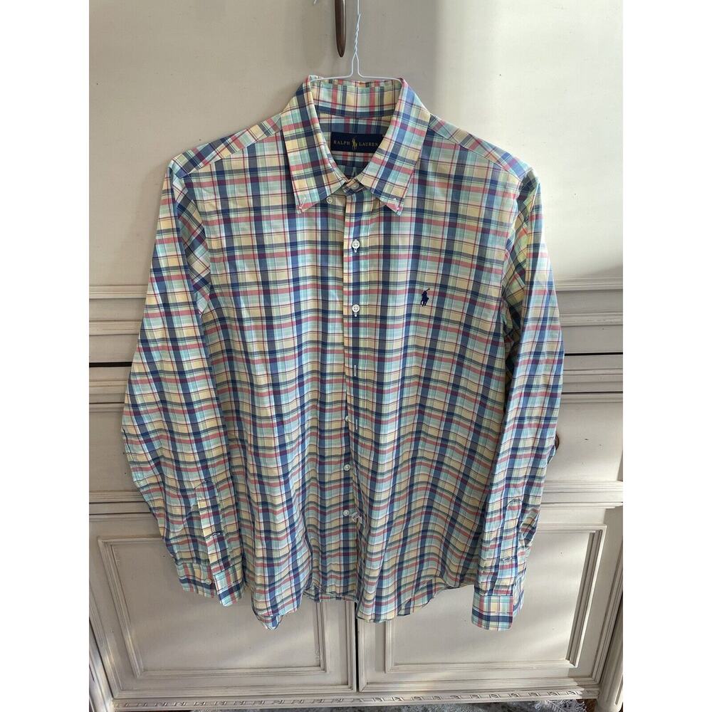 Polo by Ralph Lauren Colorful Checkered Button Down Shirt